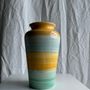 Vases - Vase années 90 vert, jaune, bleu - OFFICE OBJETS