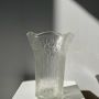 Vases - Vintage glass vase with floral patterns H:22cm - OFFICE OBJETS