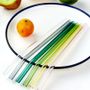 Kitchen utensils - Reusable glass straw - Curved - 10 colors - SOSTRAW & SMARTTHINGS