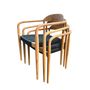 Lawn chairs - Olefin teak and rope chair - CHT21 - BALINAISA