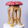 Tabourets - Crimson Bloom Stool - HK+FR: FURNITURE FOR WORLD DESIGN