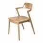 Chaises - Chaise naturelle en bois - HIRO - HYDILE