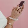 Cadeaux - SANGLE DE TÉLÉPHONE Courte Perle - FOLIE À TROIS