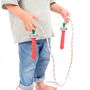 Toys - Double bell jumping rope 2m - MORA-PLAY
