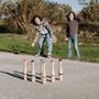 Toys - Classic Bowling Set 24 cm (6 pins, cloth bag) - MORA-PLAY