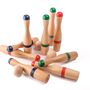 Toys - Classic Bowling Set 24 cm (9 pins in a net) - MORA-PLAY