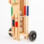 Toys - Croquet game in wooden trolley - 4 players - MORA-PLAY