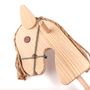 Jouets enfants - Cheval à balai en bois RUSTIQUE - MORA-PLAY