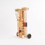 Toys - Croquet game in wooden trolley - 6 players - MORA-PLAY
