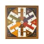 Jouets enfants - PARCHEESI vintage en bois 6 joueurs - MORA-PLAY