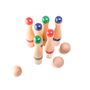 Toys - Classic Bowling Set 19 cm (6 pins) - MORA-PLAY