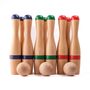 Toys - Classic Bowling Set 24 cm (9 pins in a net) - MORA-PLAY