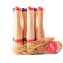 Toys - Classic Bowling Set 24 cm (9 pins in a net) - MORA-PLAY