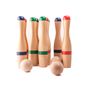 Toys - Classic Bowling Set 24 cm (9 pins in a net) - MORA-PLAY