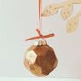 Christmas garlands and baubles - Pack of 6 Christmas Sphere No. 4 - L'ÉCO MAISON DÉCORATION