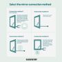 Miroirs pour salle de bain - Miroir LED, 2 bandes lumineuses (120 x 70 cm) - SCANDINAVIAN GLASSFACTORY