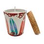 Decorative objects - Ceraminc surfer scented candle size M - WAX DESIGN - BARCELONA