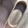 Storage boxes - oval oblong travertine tray decorative travertine marble top - GIPSY HOME