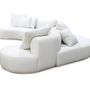 Sofas for hospitalities & contracts - Lab Organic Gamma|Double sided curved sofa, 100% custom made - CREARTE COLLECTIONS