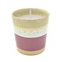 Decorative objects - ceramic boho scented candle size M - WAX DESIGN - BARCELONA