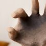 Sculptures, statuettes and miniatures - "Open Hands" Clay Sculpture - HUAKAL