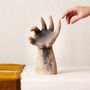 Sculptures, statuettes and miniatures - "Open Hands" Clay Sculpture - HUAKAL