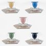 Vases - PIANO B 3D self watering clay pot with glass - COMMON PLACE