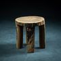 Design objects - Raw wood stool — Authenticity and timeless character - QUINTESSENCE AFRICAINE