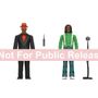 Sculptures, statuettes and miniatures - Outkast (Hey Ya!) - ReAction Figures - ARTOYZ