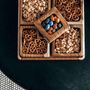 Platter and bowls - Sheesham Wooden Naby Snack Tray - Stylish, Practical - MAISON ZOE