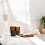 Mugs - Alexa Set of 2 – Handmade Recycled Glass Cups - Unique & Eco-Friendly - MAISON ZOE