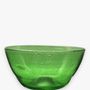 Bowls - Mira Recycled Glass Bowl – Ecologically - Mouth Blown, 10 colors 19cm - MAISON ZOE