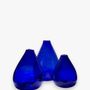 Vases - Glass Vases Set of 3 – Sustainable Artistry in Recycled Glass -Elegant - MAISON ZOE