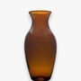 Vases - Belina glass Vase – mouthblown Recycled Glass with Elegant Finish 27cm - MAISON ZOE