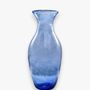 Vases - Belina glass Vase – mouthblown Recycled Glass with Elegant Finish 27cm - MAISON ZOE