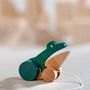 Jouets enfants - Jouet en bois. Froggie Talkie. - WELLDONE® DOBRE RZECZY