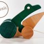 Jouets enfants - Jouet en bois. Froggie Talkie. - WELLDONE® DOBRE RZECZY