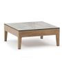 Lawn tables - RIVIERA aluminum coffee table - COUTURE JARDIN