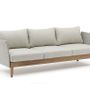 Lawn sofas   - RIVIERA aluminum sofa - COUTURE JARDIN