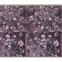 Throw blankets - Lilac Herbarium Bed Runner - JOLI JOUR PARIS