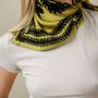 Sarongs - Skyrian Yellow Bandana - KORES ACCESSORIES