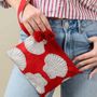 Sacs et cabas - White Shell Pouch Bag - KORES ACCESSORIES