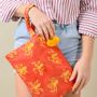 Bags and totes - Red Octopus Wristlet Bag - KORES ACCESSORIES