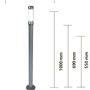 Outdoor floor lamps - ONLINE 50 Bollard lamp (100cm) - KRILADESIGN SRL