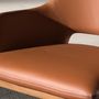 Chairs - Brown leatherette chair - ANGEL CERDÁ