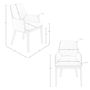 Chairs - Brown leatherette chair - ANGEL CERDÁ