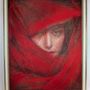 Other wall decoration - "Crimson Enchantment" / work of art / handmade - ART NITKA