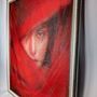 Other wall decoration - "Crimson Enchantment" / work of art / handmade - ART NITKA