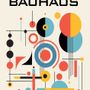 Poster - BAUHAUS Collection - BLUE SHAKER