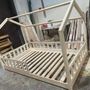Lits - Lit Montessori House en bois. Lit de maison pour enfants. Style scandi - WELLDONE® DOBRE RZECZY